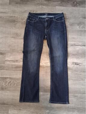 Rider's By Lee, Women's 34/29 Stretch Denim Boot Cut Mid-Rise Jeans